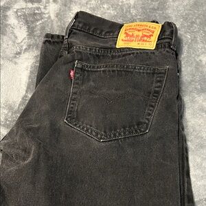 Levi's Charcoal Straight Men's Jeans